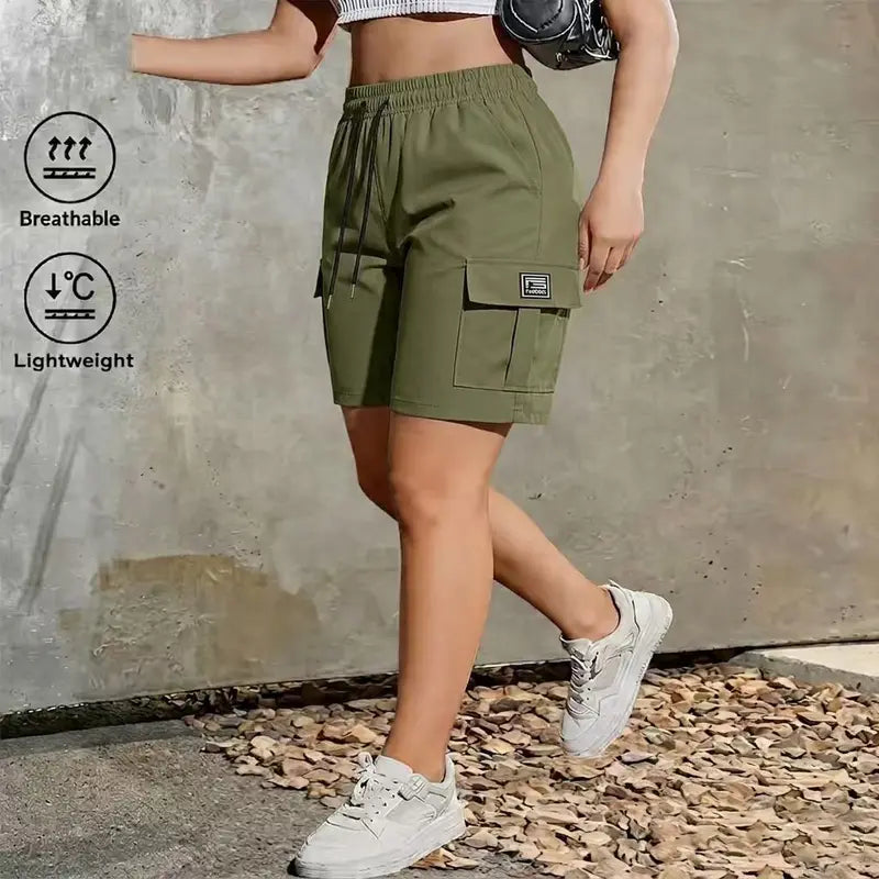 3-Pack Women’s Outdoor Breathable Cargo Shorts
