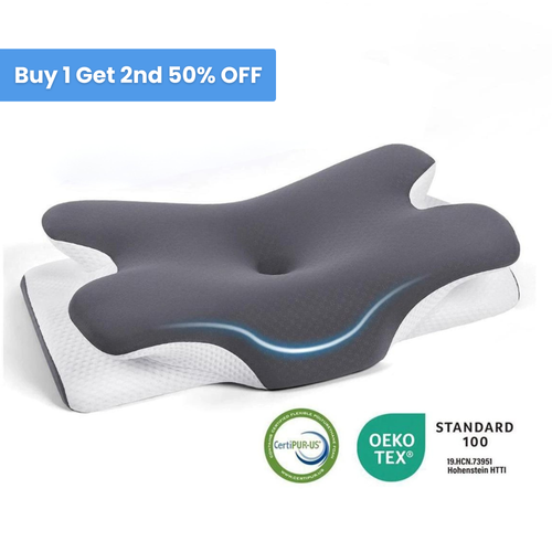 CloudRest™ Cooling Memory Neck Pillow